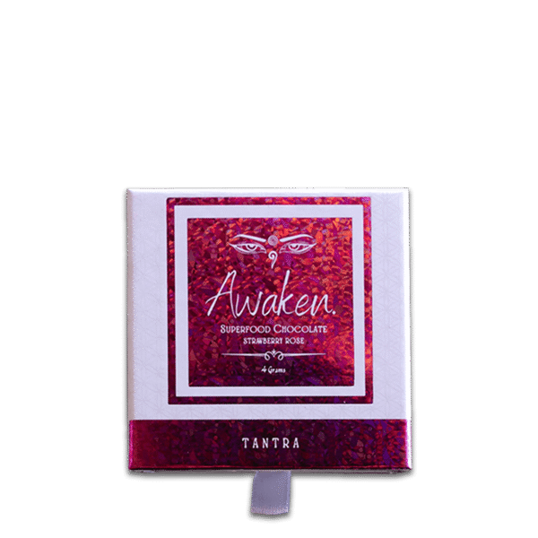 Awaken superfood chocolates strawberry rose