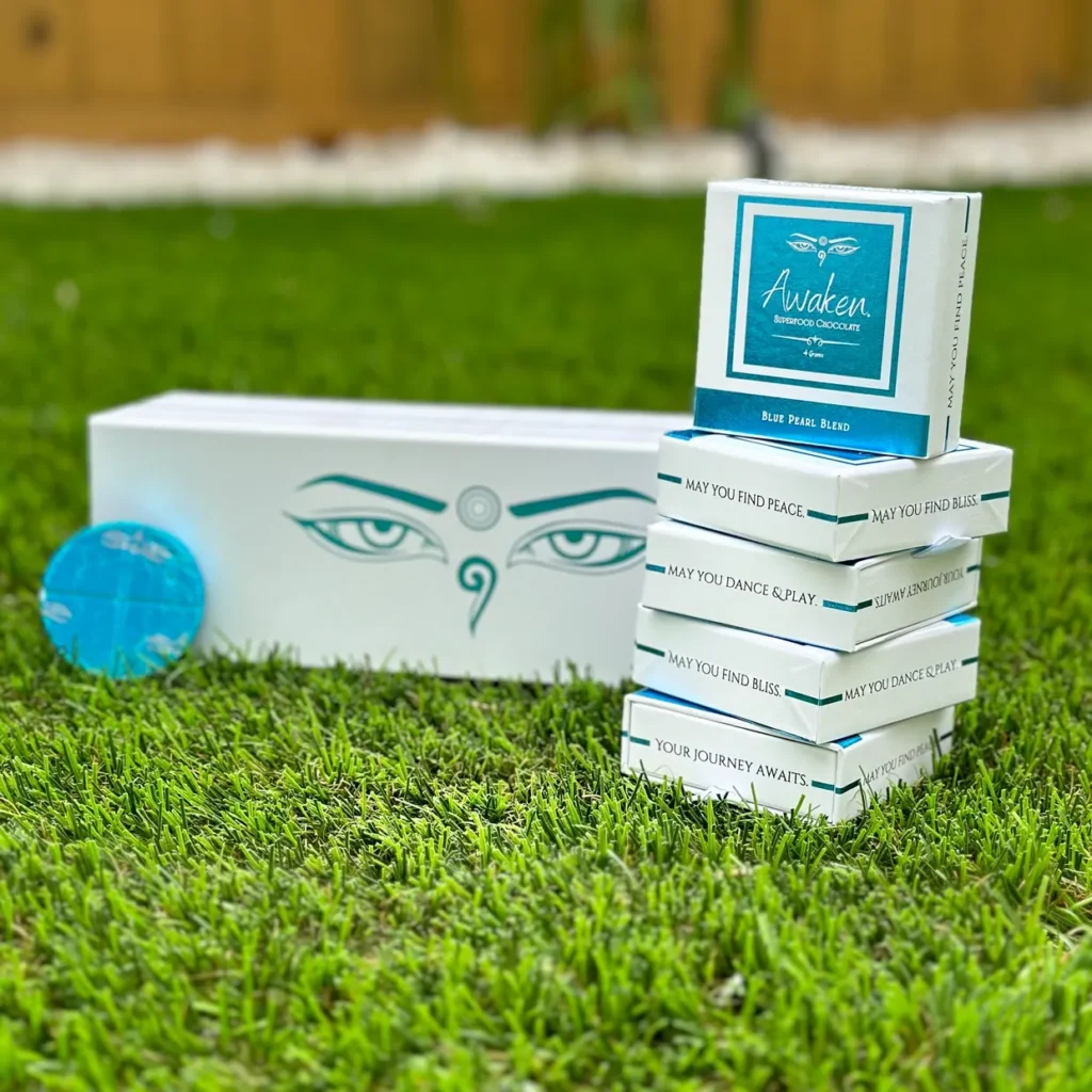 awaken superfood chocolate blue blend
